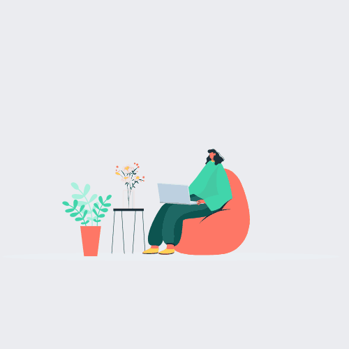 Card ordering process animation
