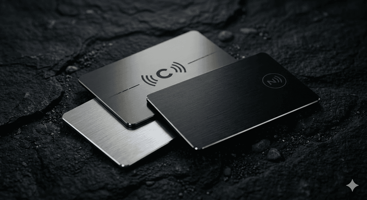 Premium metal NFC card